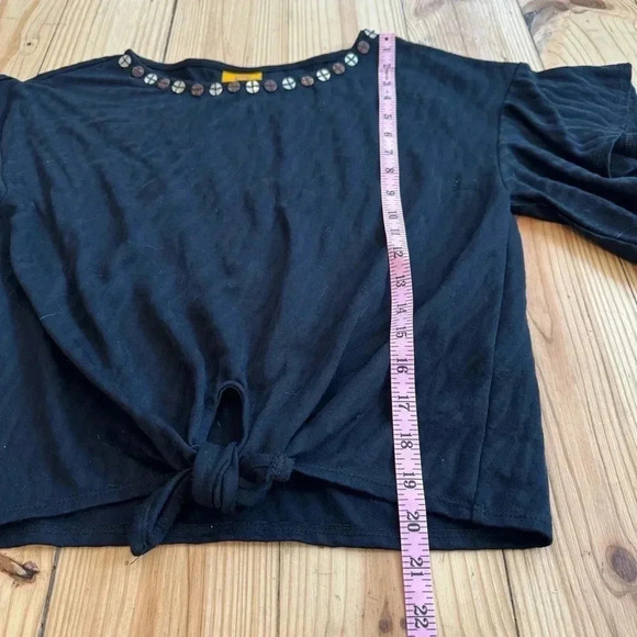 Ruby Rd Tie Crop Top - Picture 5 of 5